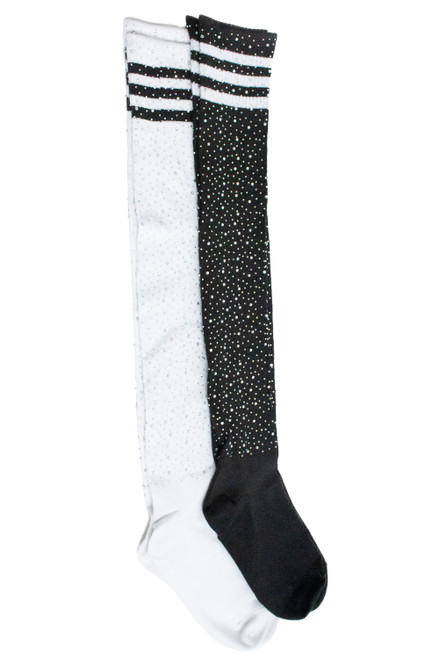 Sparkle Thigh High Socks