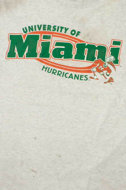U of Miami Hurricanes Vintage T-Shirt 