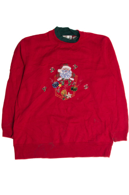 Vintage Red Ugly Christmas Sweatshirt 62679