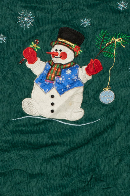 Snowman Ugly Christmas Pullover 61687