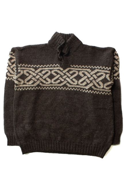 Vintage Carraig Donn Celtic Knots Sweater (1990s)