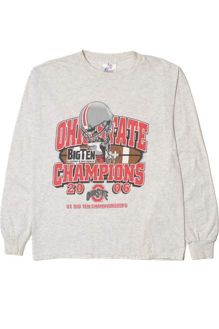 2006 Ohio State Champions Big Ten Football Long Sleeve T-Shirt