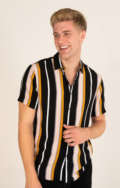 Blackberry Parfait Button Up Shirt