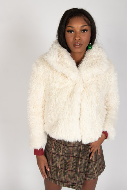 Shag Faux Fur Jacket