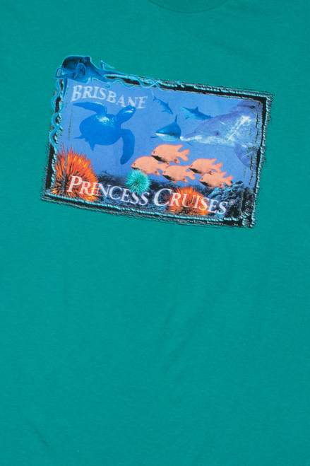 Princess Cruises Brisbane T-Shirt (2000s)