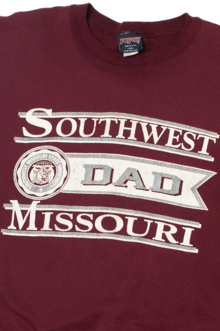 Vintage "Southwest Missouri Dad" University Sweatshirt