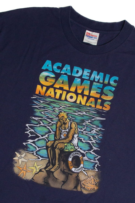 Vintage 1997 Academic Games Nationals T-Shirt