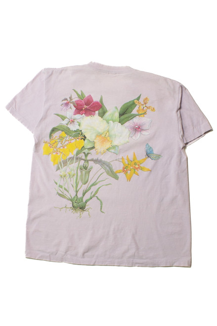 Vintage Orchids National Wildlife T-Shirt (1991)
