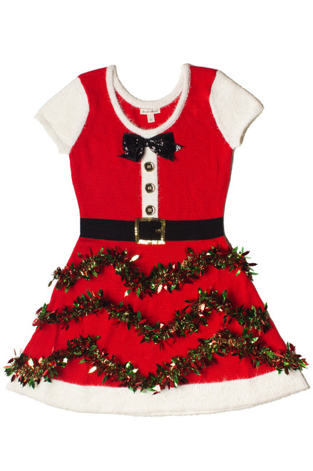 Santa Tinsel Dress