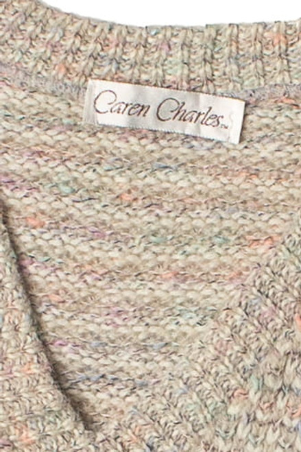 Vintage Caren Charles Knit Sweater Vest