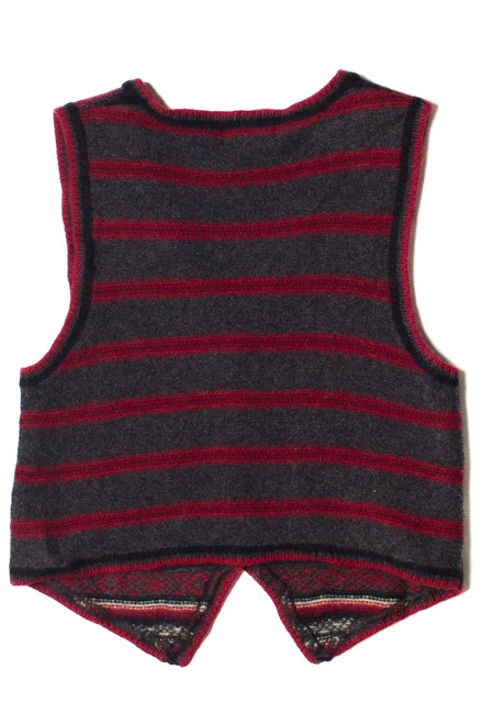 Vintage Parisian Petites Wool Sweater Vest