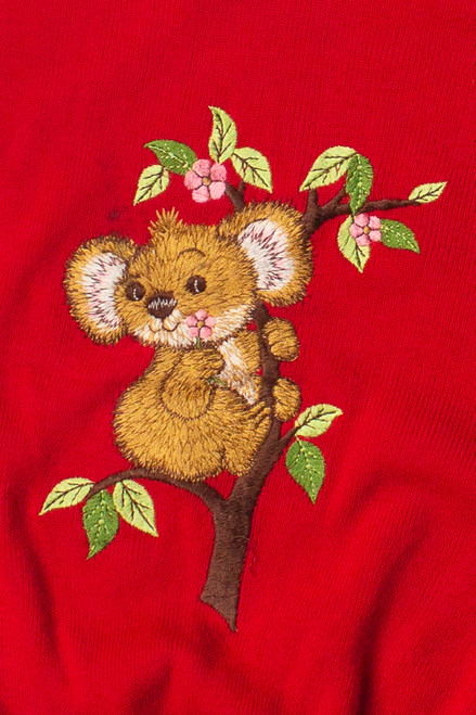 Vintage Koala Bear Alicia Sweater