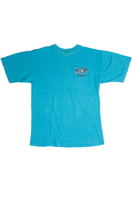 Vintage Embroidered Barbados T-Shirt