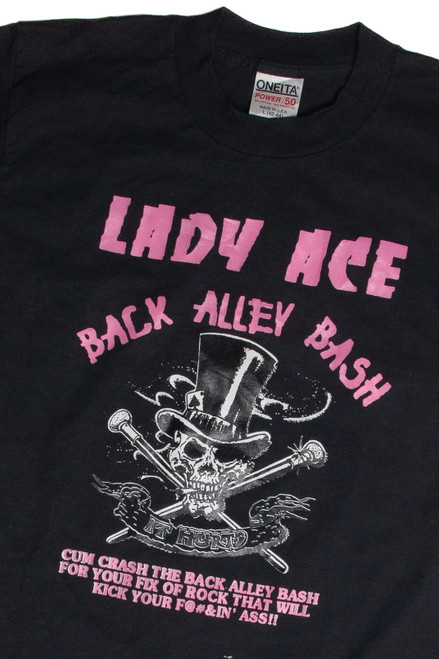 Vintage Lady Ace Back Alley Bash T-Shirt (1992)