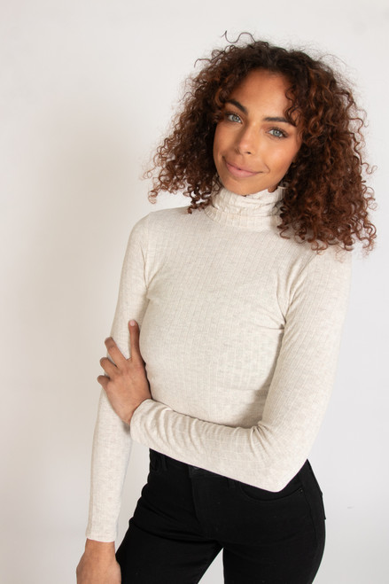 Pointelle Turtleneck