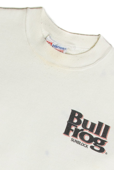 Vintage Bull Frog Sunblock Sweatshirt