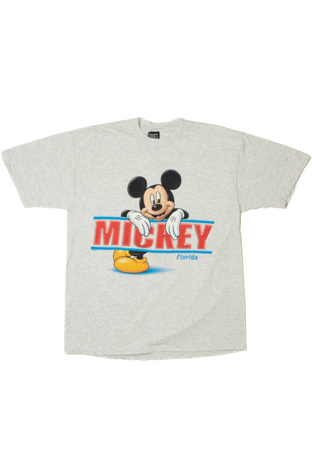 Mickey Mouse "Florida" Front/Back Print Recycled T-Shirt