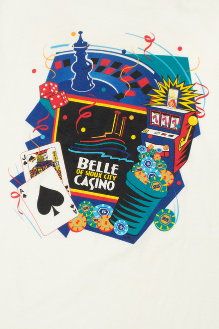 Vintage Belle Of Sioux City Casino T-Shirt