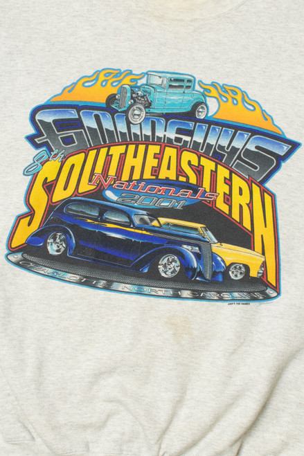 Vintage 2001 "Goodguys Southeastern Nationals" Car Show Sweatshirt
