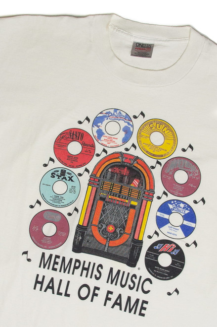 Vintage Memphis Music Hall Of Fame T-Shirt