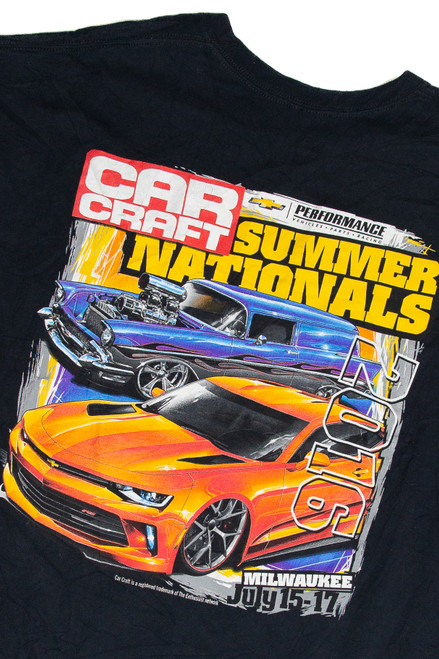 Recycled Car Craft Summer Nationals Milwaukee T-Shirt (2016)