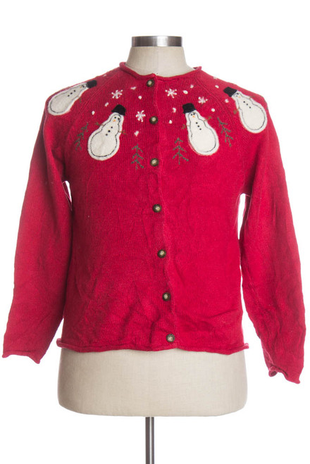 Red Ugly Christmas Cardigan 37425