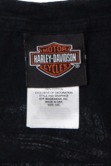 Harley Davidson Bedazzled Logo T-Shirt