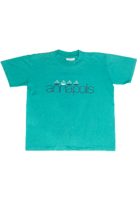 Vintage Annapolis Boat Graphic T-Shirt