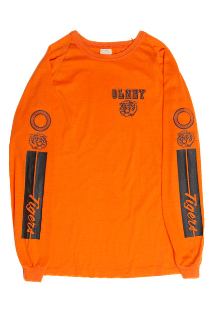 Vintage Olney Tigers Long Sleeve Shirt.