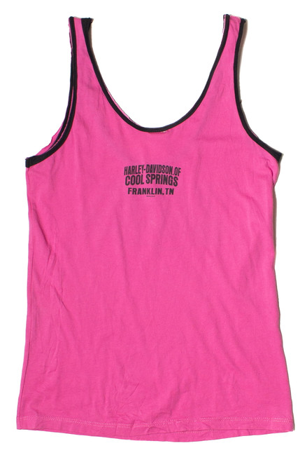 Franklin Tennessee Pink Harley Davidson Tank Top (2016)