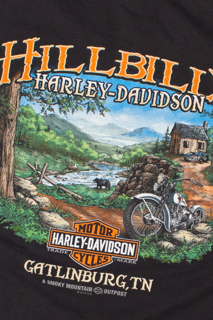 Hillbilly Gatlinburg Tennessee Harley Davidson T-Shirt (2012)