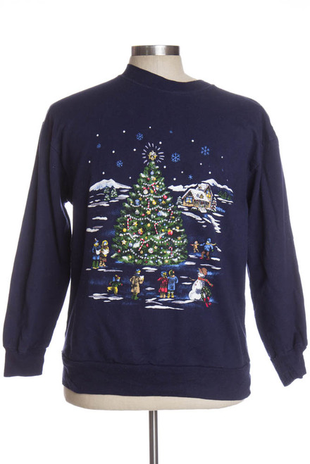 Blue Ugly Christmas Sweatshirt 36136