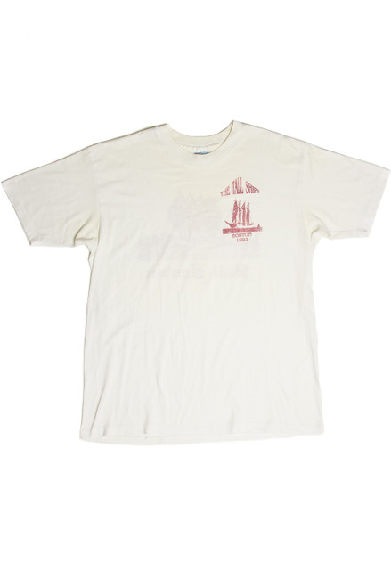 Vintage Tall Ships Sail Boston T-Shirt (1992)