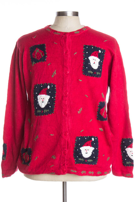 Red Ugly Christmas Cardigan 38772