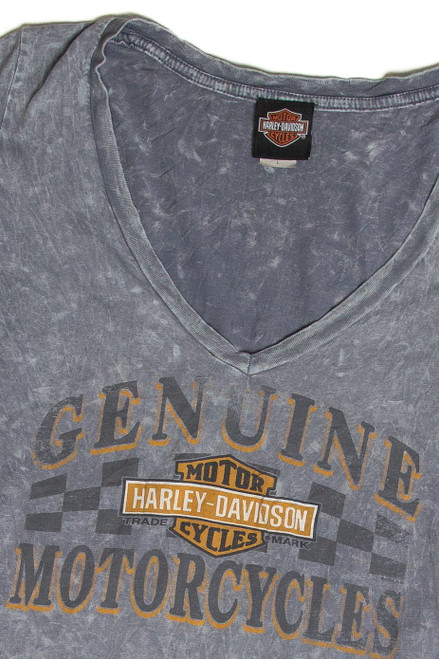 Recycled Orlando Harley Davidson T-Shirt 860