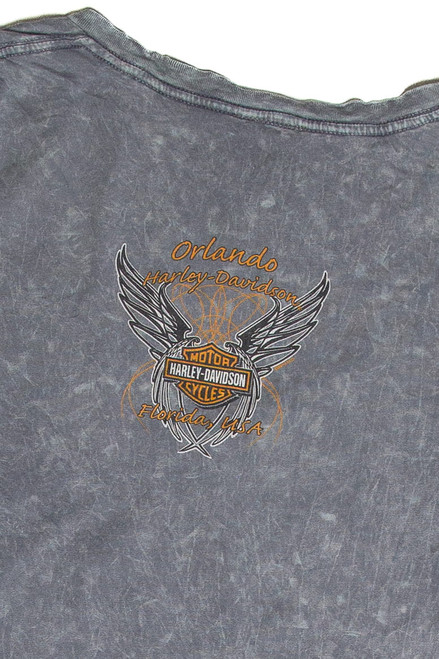 Recycled Orlando Harley Davidson T-Shirt 860