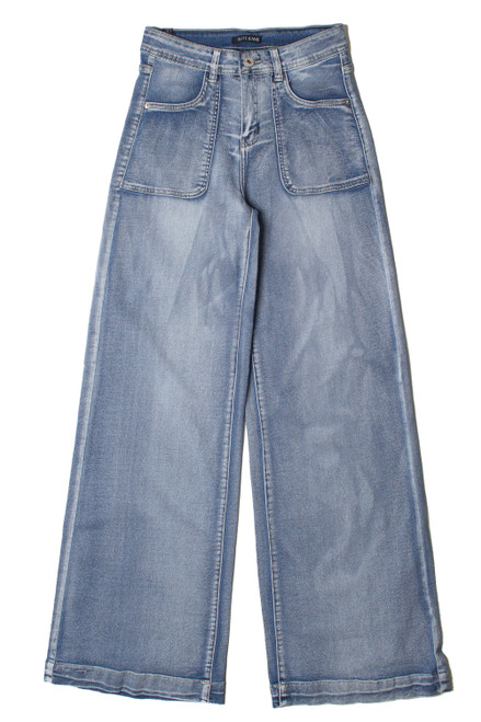 High Waisted Porkchop Pocket Jeans