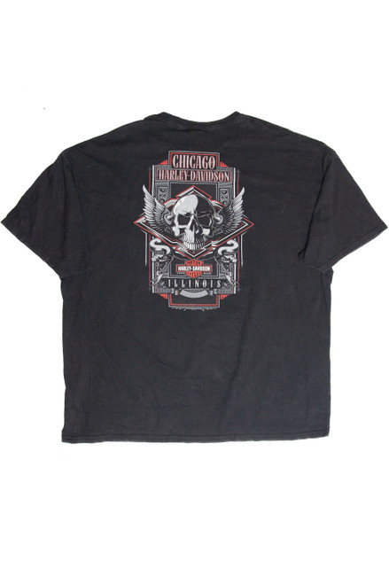 Recycled High Octane Chicago IL Harley Davidson T-Shirt