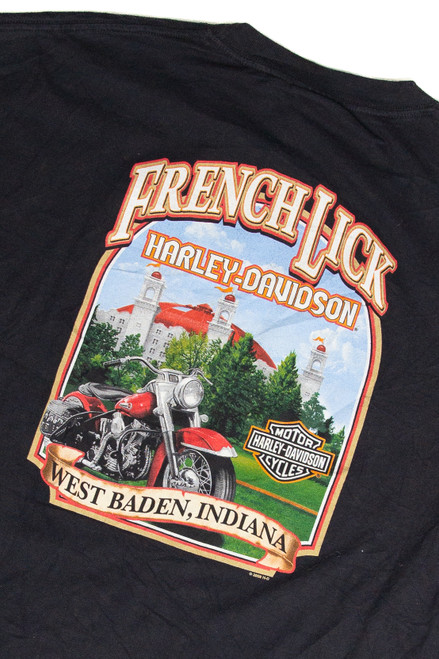 Recycled French Lick Harley Davidson T-Shirt