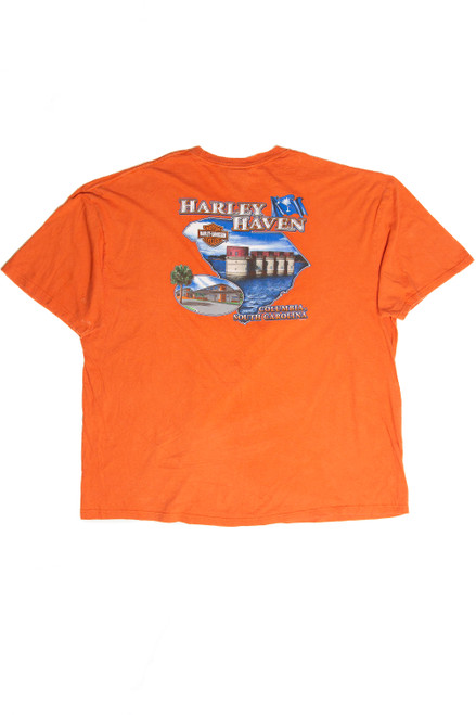 Recycled Harley Haven South Carolina Harley Davidson T-Shirt