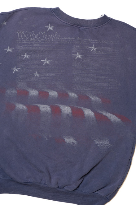 Vintage Americana "We The People" Constitution Sweatshirt