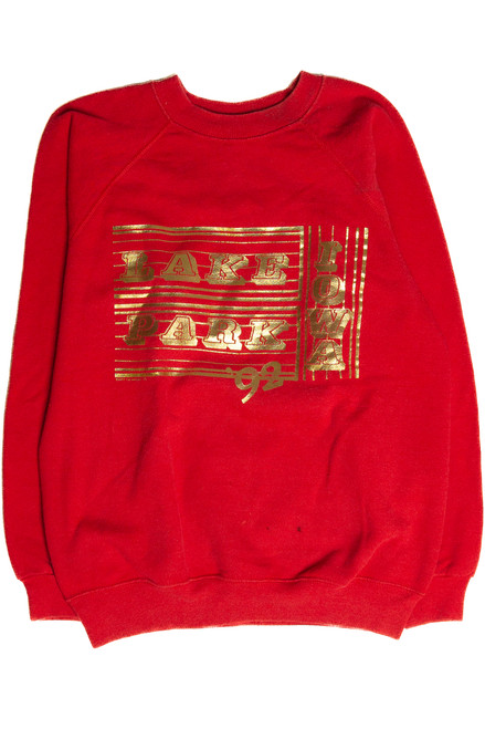 Vintage Lake Park Iowa Sweatshirt (1992)