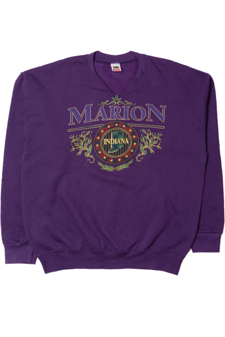 Vintage "Marion Indiana" Fruit of the Loom Sweatshirt