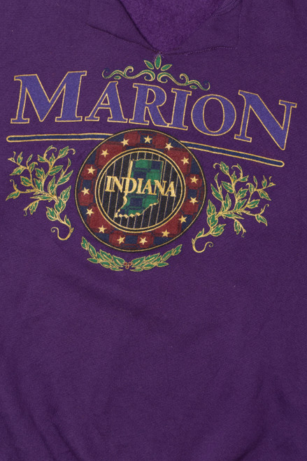 Vintage "Marion Indiana" Fruit of the Loom Sweatshirt