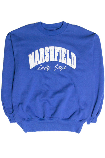 Vintage Marshfield Lady Jays Basketball Sweatshirt