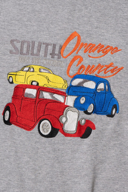 Vintage South Orange County Rods And Customs Embroidered Sweatshirt
