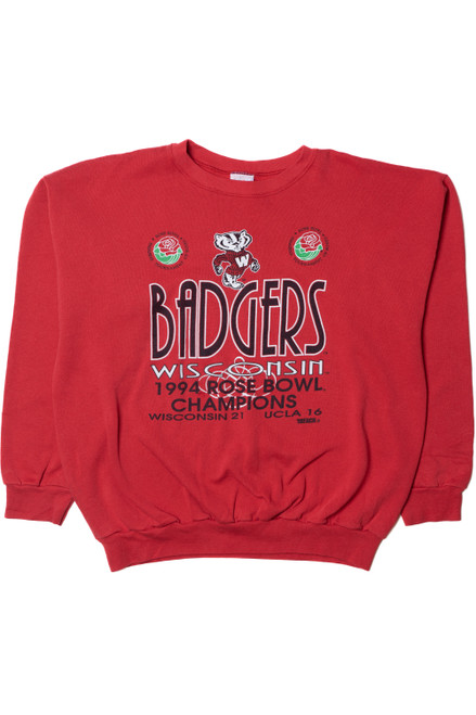 Vintage Wisconsin Badgers 1994 Rose Bowl Champions Sweatshirt