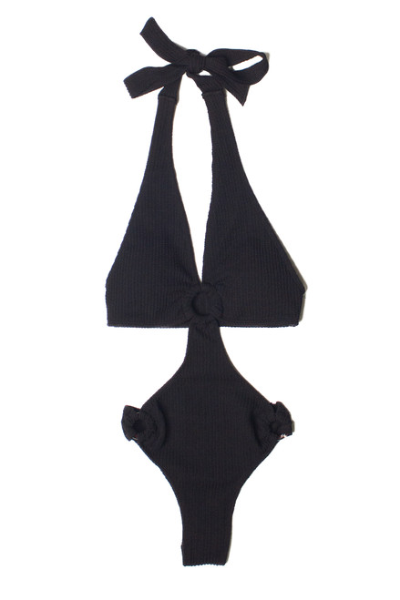 Ring Detail One Piece Swimsuit