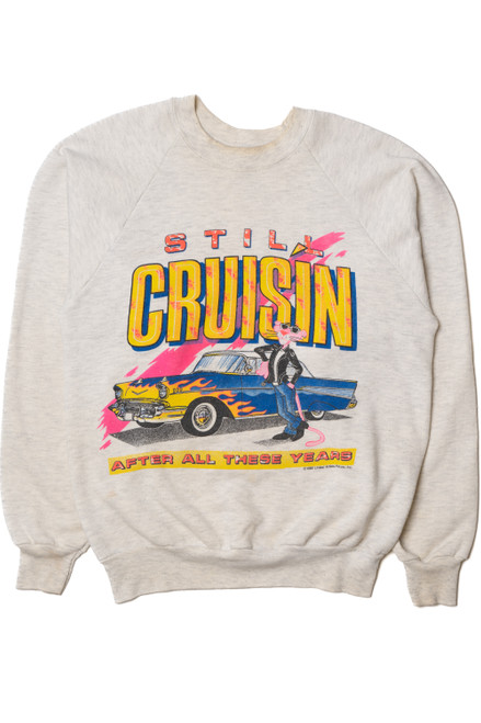 Vintage 1990 Pink Panther "Still Cruisin' After All These Years" Sweatshirt