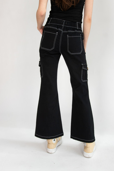 Flare Cargo Pants